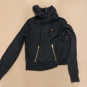 Aviator nation ninja sweatshirt size XS grey